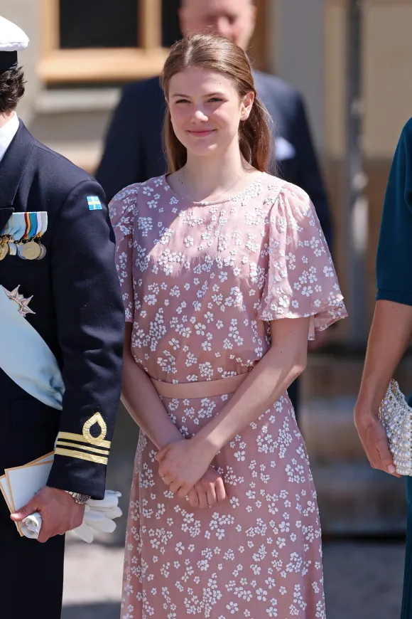 Princess Ines's Baptism In Stockholm