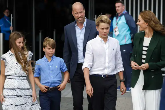 Prinzessin Kate, Prinz William und die Kinder