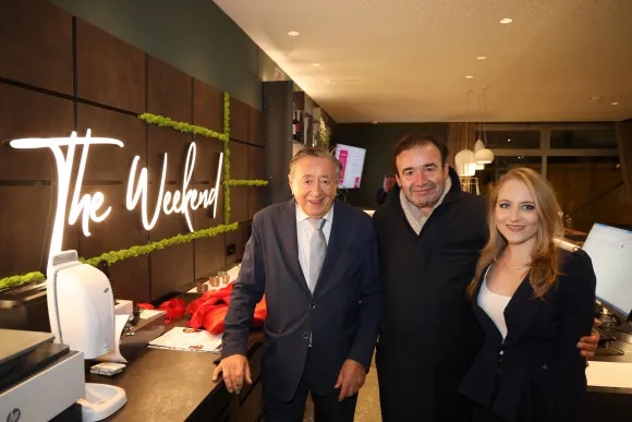 Richard Lugner, Alexander Lugner und Jacqueline Lugner