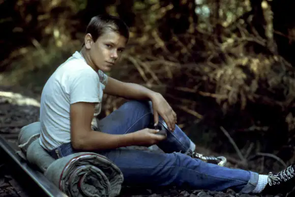 River Phoenix in "Stand By Me"