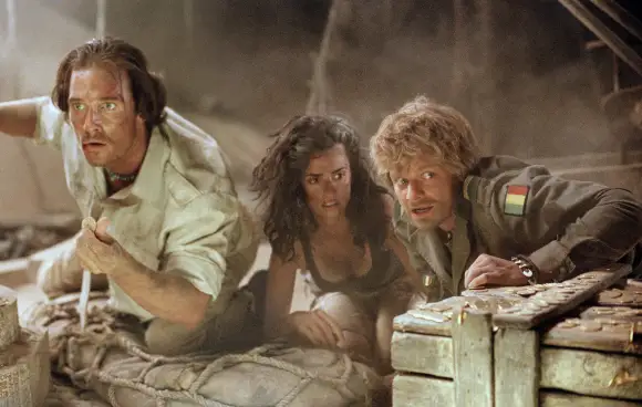 Matthew McConaughey, Penelope Cruz und Steve Zahn in "Sahara