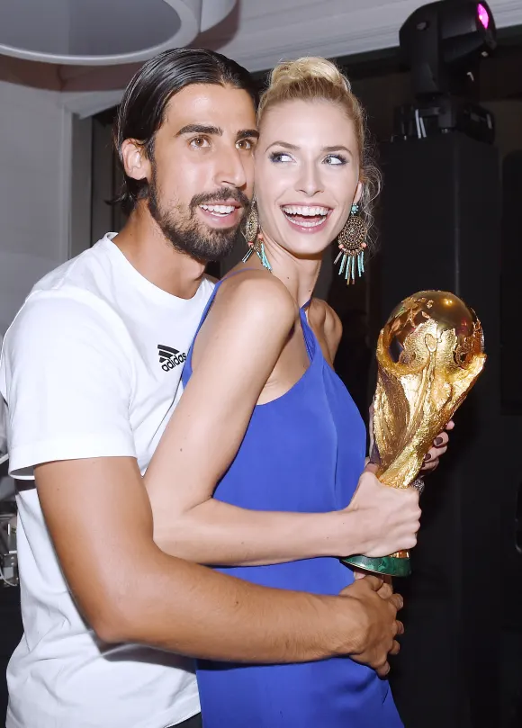 Sami Khedira und Lena Gercke