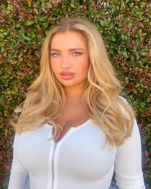 Sarina Nowak Selfie auf Instagram