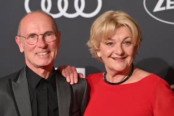 Saskia Vester und ihr Mann Robert Flörke bei einem Event 2021