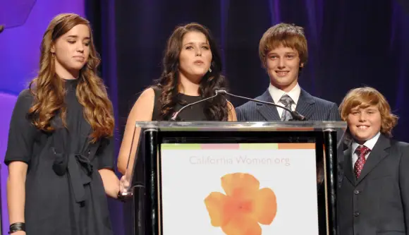 Christina Schwarzenegger, Katherine Schwarzenegger, Patrick Schwarzenegger und Christoph Schwarzenegger