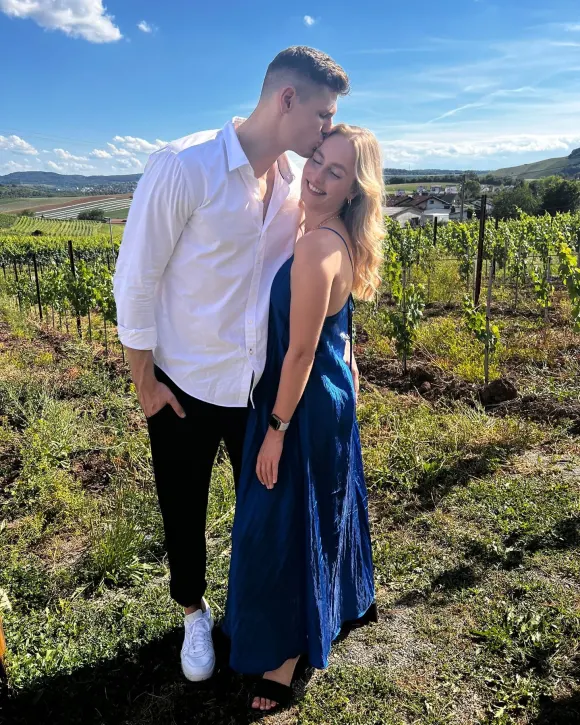 Sebastian Heymann mit Ana