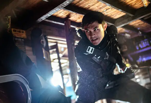 Henry Golding in 'Snake Eyes: G.I. Joe Origins'
