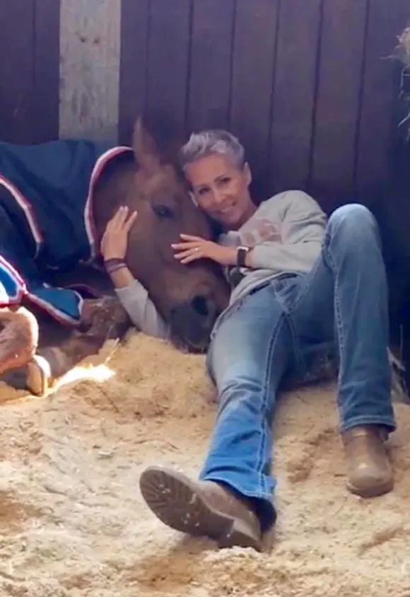 Sonja Zietlow reiten westernreiten Pferd Spritey