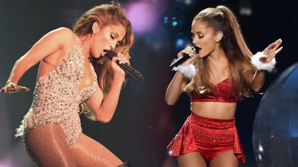 Stars in Unterwäsche auf der Bühne