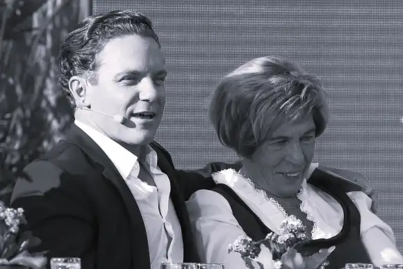 Stefan Mross und seine Mutter Stefanie