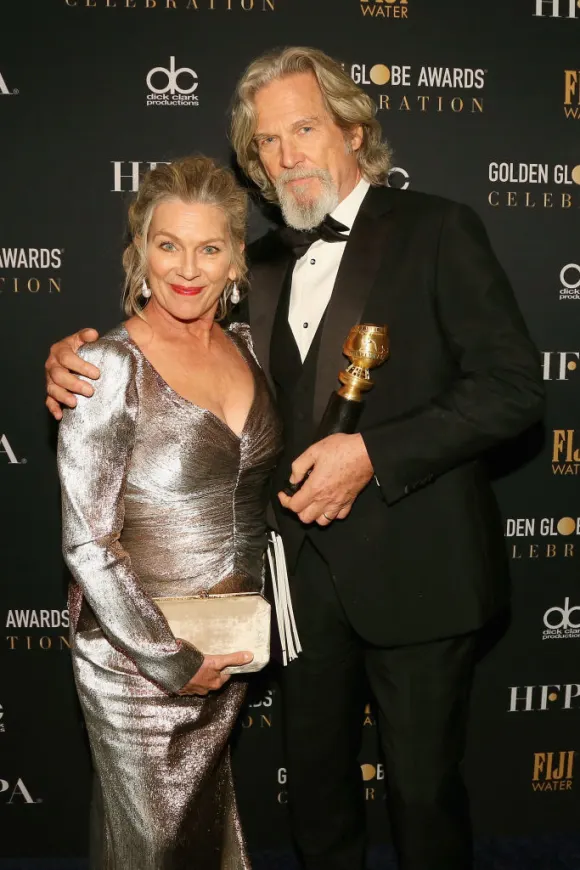 Susan Geston und Jeff Bridges