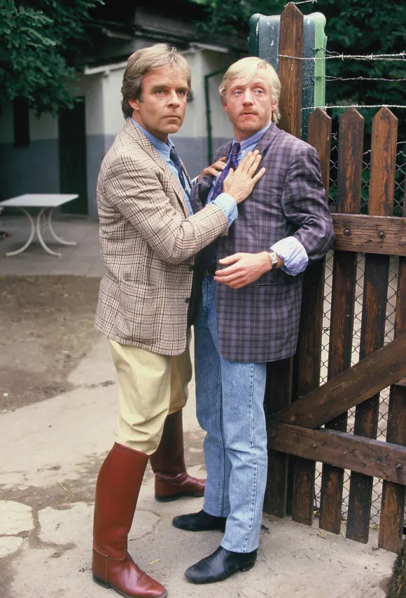 Thomas Fritsch und Pierre Franckh in „Rivalen der Rennbahn“