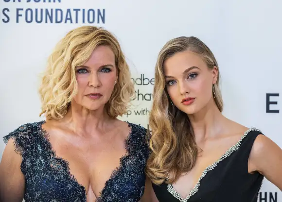 Veronica Ferres und ihre Tochter Lilly Krug in Hollywood im März 2022
