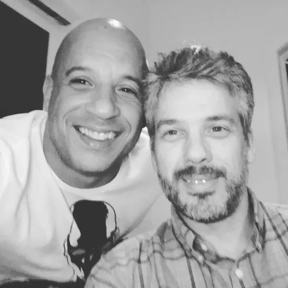 Vin Diesel und sein Zwillingsbruder Paul