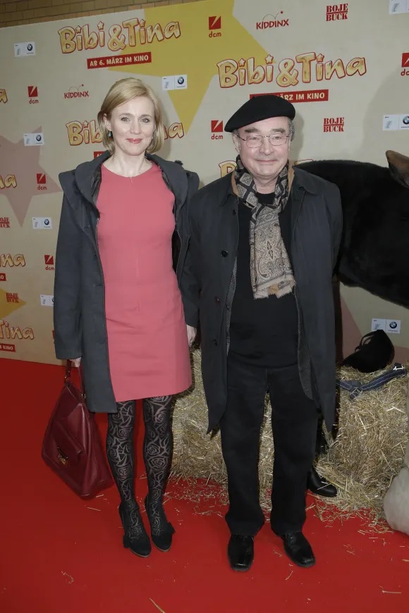 Winnie Böwe (Susanne Martin) Martin Seifert (Butler Dagobert) / Weltpremiere von BIBI & TINA am 1. März 2014 im CineStar